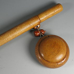 Japanese Cherry Blossom Wood Kiseru with Pipe