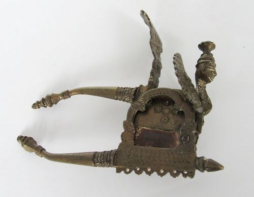 Antique Bronze Betel Nut Cutter of Garuda Buddhist Hindu