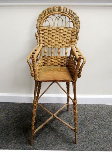 antique doll chair